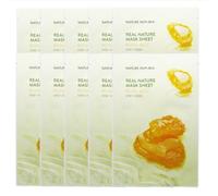 NATURE REPUBLIC - Real Nature Sheet Mask - Royal Jelly - 1pc (10ea) Set