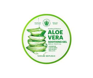 NATURE REPUBLIC Soothing & Moisture Aloe Vera 92% Soothing Gel - 300ml (2c/u) Set