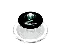 Nature Reset Senderismo Lento Naturaleza Calma PopSockets PopGrip para MagSafe