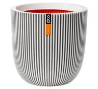 Nature Rib NL Maceta para planta Groove (Dimensiones externas (Ø x Al): 43 x 43 cm, Marfil, Plástico)