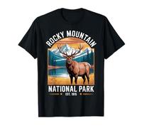 Nature Rocky Mountain National Park Floral Bear Colorado Camiseta