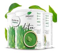 Nature’s Finest Detox Latte - con Cardo Mariano, Alcachofa y Clorella - Apoyo Natural para el Detox Hígado y Cuidado del Colon - Sin Lactosa, Vegano, 375 g