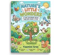 Nature’s Little Wonders: A Fun Coloring Book for Kids Aged 3-8 Featuring Birds and Insects