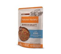 Nature`s Variety Adult Bocaditos de Bacalao en Salsa Sobres para Gatos 12 x 85 gr