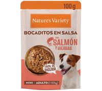 Nature’s Variety Bocaditos en Salsa Salmón y Hierbas para Perros Mini 100 gr