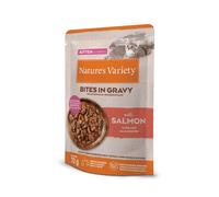 Nature`s Variety Kitten Bocaditos de Salmón en Salsa Sobres para Gatos 14 x 70 gr