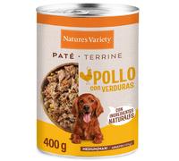Nature’s Variety Paté Pollo Lata para Perros Adultos Medium 4 x 400 gr