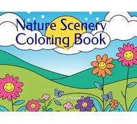 Nature Scenery Coloring Book
