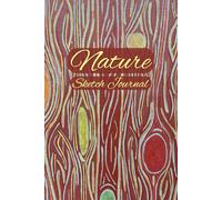 Nature Sketch Journal: Great Gift for Nature Lovers, Birders, Travelers, and Artists! 6x9 in. 120 Page Lined Notebook for Sketching and Notes - Tree Bark Original Art Design