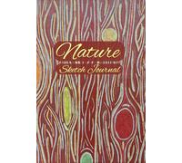 Nature Sketch Journal: Great Gift for Nature Lovers, Birders, Travelers, and Artists! 6x9 in. 120 Page Lined Notebook for Sketching and Notes - Tree Bark Original Art Design