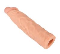 Nature Skin Extension Funda para el pene para hombres Color De Piel Claro 19,5 cm