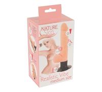Nature Skin Realistic Vibe M Vibrador Color De Piel Claro 20,5 cm