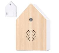 Nature Sound Machine - Máquina de sonido de pájaro activada por movimiento, sensor de movimiento portátil, de audio, herramienta de meditación relajante, generador de ruido ambiental para