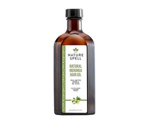 Nature Spell Aceite De, Tratamiento Para Cabello Y Cuerpo, Moringa, 150 Mililitro