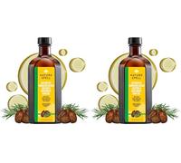 Nature Spell Auténtico aceite de ricino negro jamaicano con romero para cabello y cuerpo 150 ml (Paquete de 2)