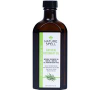 Nature Spell Aceite de Romero para el Crecimiento Capilar, Aceite Diluido para el Cuero Cabelludo, Fortalece las Fibras Secas y Dañadas, Nutre las Puntas Abiertas, Para Todos los Tipos, Vegano, 150 ml