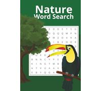 Nature-Themed Crossword Puzzles: Relaxing and Easy Crosswords Inspired by the Natural World | 6x9 inches 110 Pages | 55 Puzzles.... Gift for Vacations, Holidays, and Free Time