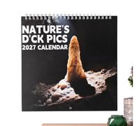 Nature-Themed Hidden-Humor 2027 Calendar - Fully Functional Monthly Planner
