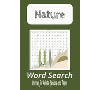 Nature Themed Word Search Book Structure: 55+ relaxing word searches featuring nature, outdoors, birds, trees, and wildlife.