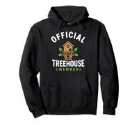Nature Tree House Trees Simple Official Member Treehouse Sudadera con Capucha