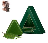 Nature Triangle Shampoo Bar, Natural Plant-Based Solid Shampoo, Rich Foam, Gently Cleanses and Nourishes Hair, Suitable for Most Hair Types (1Pcs)