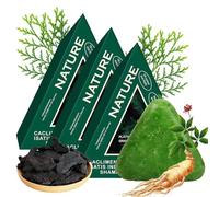 Nature Triangle Shampoo Bar, Seven Green Soap Shampoo, Usman Grass Bar Saponetta, Calming & Strengthens Hair, Control Oil and Remove Dandruff For Women and Men, All Hair Types (3PCS)
