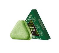 Nature Triangle Shampoo Bar, Usman Grass Shampoos Bar, Control Oiliness, Eliminate Dandruff, Calming & Strengthens Hair, Deeply Nourishing Hairs Regrowth Soap Bars for All Hair Types (1PC)