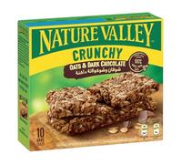 Nature Valley Barras de cereales de avena y chocolate, 10 barras (paquete de 5, total 50 barras)