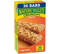Nature Valley Barras de granola crujientes, mantequilla de maní, 15 ct, 30 barras