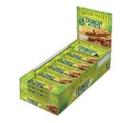 Nature Valley Crunchy, Barritas de Avena 100% Integral y Miel, Sin colorantes, Ingredientes naturales, Apto para Vegetarianos, 18x42g (2 barritas por paquete)