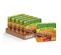 Nature Valley Sweet & Salty Nut Granola Bars, Cashew, 6 - 1.2 Ounce Bars (Pack of 6)