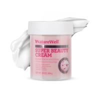 Nature Well Crema De Belleza Clínica Super Beauty Para Cara Y Cuerpo, La Mejor Solución De Belleza Con Colágeno Tripéptido Que Proporcionan Una Hidratación Intensa Y Dejan Super Belleza 16 Oz
