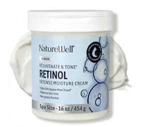 NATURE WELL Crema hidratante avanzada con retinol 2.0 de Clinical 2.0 para rostro, cuerpo y manos, mejora la firmeza de la piel, mejora el tono de la piel, no es un residuo grande, incluye bomba, 16