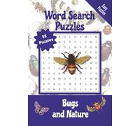 Nature Word Search Puzzle Book: Word Searches with Easy to Read Print about Bugs, Insects and Nature | 6 x 9 inches, 110 pages | 50 + Puzzles Gifts for Vacation, Travel and Screen Free Time
