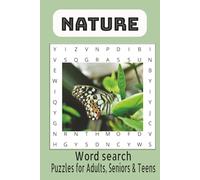 Nature Word Search Puzzle Book: Word Searches with Easy to Read Print about Nature, Garden & Green, outdoor love, and More | 6x9 inches, 110 Pages | ... Gift of Vacations, Holidays and Free Times