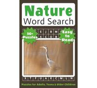 Nature Word Search: Word Search Puzzles with Easy-to-Read Print about Nature including Plants, Animals, Weather and More | 6 x 9 inches (15.24 x 22.86 ... Vacations, Holidays, Commutes and Long Waits