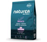 Naturea Lands Miacis Cat & Kitten - Pienso para gatito y gato adulto - Salmón - Cantidad: 5,5 kg