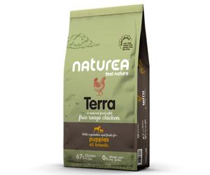 Naturea Naturals Terra Puppies - Pienso para cachorro - Pollo de campo - Cantidad: 12 kg