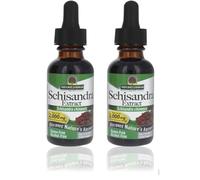 NatureAnswer's Schisandra, 2000 mg, 2 x 30 ml, paquete de 2, 60 ml en total