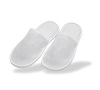 NATURECA Zapatillas Unisex para Casa, Hotel, Spa y Viaje - Desechables, Talla Única, Pantuflas Para Invitados, Suela EVA de 5 mm