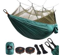 NATUREFUN Mosquitero Hamaca Ligera Viaje y Camping | 300kg de Capacidad de Carga, (275 x 140 cm) Transpirable Nylon de Paracaídas| para Jardín Interior al Aire Libre