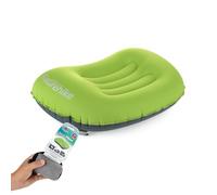 Naturehike Almohada hinchable de viaje de TPU ultraligera, cojín cervical en forma de U para acampar al aire libre, cojín de viaje portátil con soporte óptimo, ideal para viajes y dormir