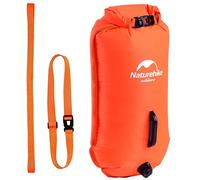 Naturehike Boya Natación,18L Bolsas Estancas Aguas Abiertas Lnflable Flotador de Remolque para Todos los Triatletas de Deportes Acuáticos y Nadadores de Aguas Abiertas