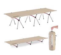 Naturehike - Cama de camping ultraligera, capacidad de carga de 150 kg, altura ajustable, plegable, portátil, ideal para camping, oficina o uso de invitados