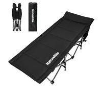 Naturehike Cama Plegable para Acampar, con Almohada, Cama para Acampar De 190x70x48 Cm, Contiene Una Capa Acolchada De 3 Cm De Espesor, Cuna De Viaje con Capacidad De Carga De hasta 150 Kg