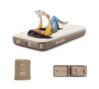 Naturehike Chenjing - Cama de aire inflable, colchón de aire autoinflable con bomba recargable integrada (no necesita tomacorriente), colchón inflable portátil para camping, viajes y hogar (1 hombre