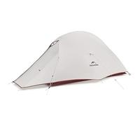 Naturehike Cloud Up Pro Tienda de campaña 2024, tienda de campaña ultraligera, 1,75 kg (todos los accesorios incluidos), tienda doble para 1 persona para ciclismo, camping, mochilero (gris individual)