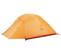 Naturehike Cloud-up Ultraligero 3 Persona Tienda de campaña Impermeable Doble Capa Camping Tienda de campaña (210T Naranja Actualizar)