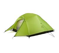 Naturehike Cloud-up Ultraligero 3 Persona Tienda de campaña Impermeable Doble Capa Camping Tienda de campaña (20D Verde Claro Actualizar)