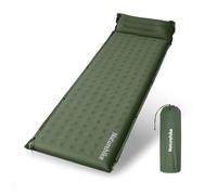 Naturehike Colchón de aire autoinflable con almohada ligero para camping para exteriores y viajes, autoinflable y cómodo
